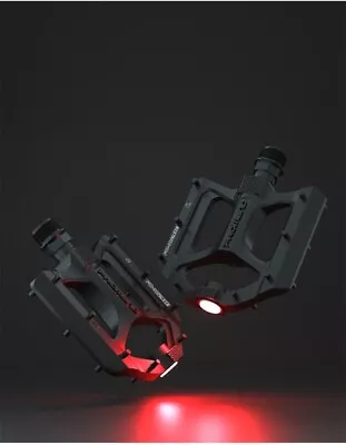 Bike Pedals With Integrated LED Lights • $16.99