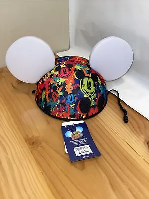 NEW Disney Glow With The Show Mickey Mouse Light Up Ear Hat Cap Disney Parks • $20