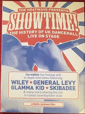 Heatwave SHOWTIME The History Of Dancehall DVD NEW Wiley General Levy Glamma Kid • £16.97