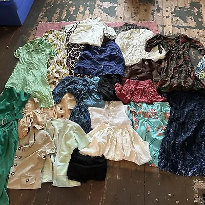 Huge Vintage Lot Womens Clothing For Resale! 50s 60s 70s 80s • $100