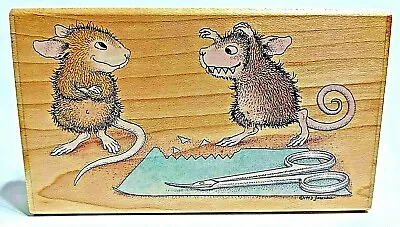 House Mouse Rubber Stamp Scrapbook Craft 1993 Monster Mouse Halloween Gift • $31.97