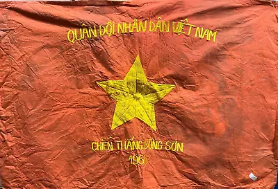 Flag  VC Vietcong NVA NLF North Vn Army Flag To Win  Year Viet Cong  A13 • $29