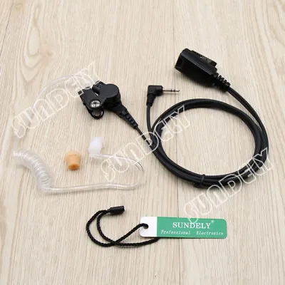 Acoustic Tube Headset/Earpiece Mic For Motorola Talkabout Radio T270 T280 T289  • $12.98