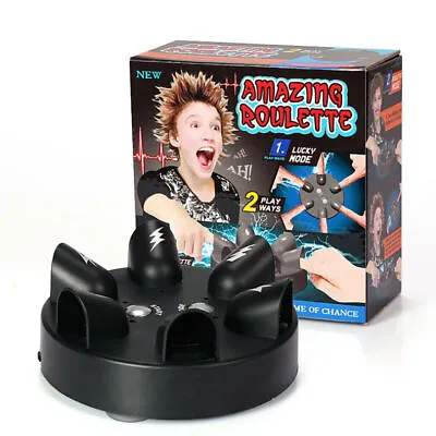 Amazing Polygraph Shocking Shot Roulette Game Lie Detector Electric Xmas Toys • £12.92