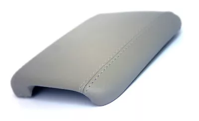 Gray Console Lid Armrest Cover Synthetic Leather For 08-12 Volvo C30/C70/S40/V50 • $18.59