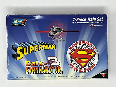 NASCAR Dale Earnhardt Jr #3 H.O. Scale Superman 7- Piece Train Set 1999 AC Delco • $59.99