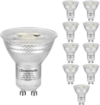 DEWENWILS 10Pack GU10 LED Dimmable Bulb For Spotlight Range 5000K 400LM • $17.84