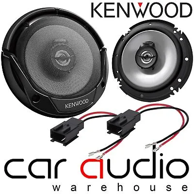 Peugeot Partner Van 1997-07 17cm KENWOOD 600 Watts Front Door Speakers & Wiring • £39.99