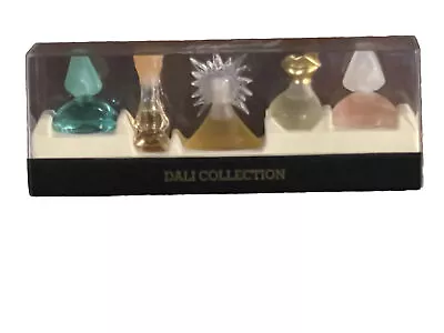 Vintage Salvador Dali Collection 5pc Mini Perfume Set In Box • $45