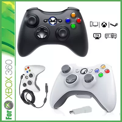 Wireless Controller For Microsoft Xbox 360 Gamepad Game Console PC Windows 11/10 • $29.99