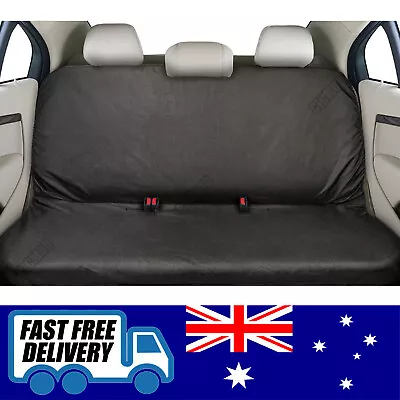 Waterproof Rear Auto Car SUV Seat Cover Back Cushion Protector Universal Black • $18.89