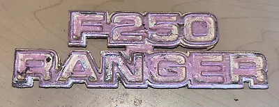 77-79 Ford F-250 Ranger Pickup Side Emblem Vintage OEM D7TB-16702-EWB • $19.95