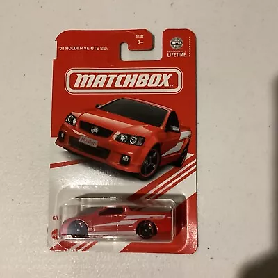 Matchbox 2024.08 Holden VE SSV Ute.Target Red Edition. • $29