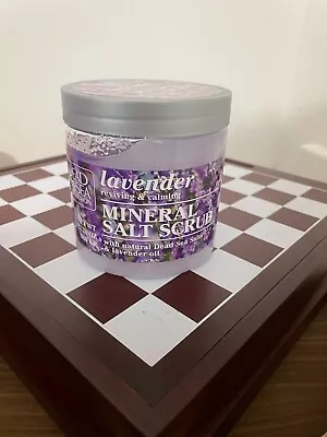 Dead Sea Collection Lavender Oil Mineral Salt Bath Body Scrub Large 660g Free Pp • £6.99