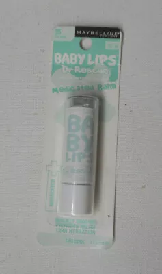 MAYBELLINE BABY LIPS DR RESCUE MEDICATED BALM 35 TOO COOL Sealed Nip • $19.99