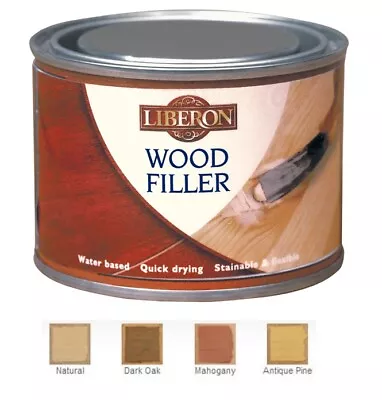 Liberon Wood Filler - High Resistance - Various Colours  - 125ml • £10.24