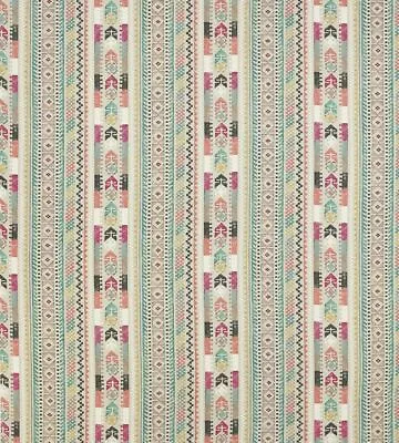 £167.50 • Buy Jane Churchill Curtain Fabric 'NEISHA - MULTI' 6.5 METRES (650cm) LINEN BLEND