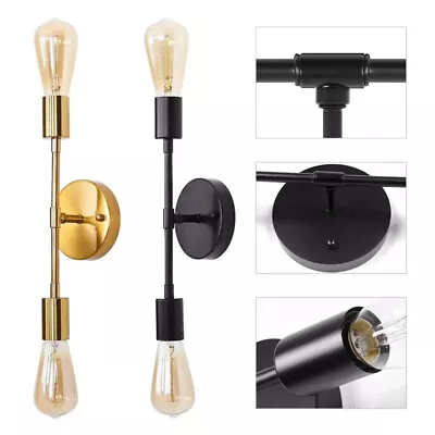 Double Head Wall Lamp Vanity Mirror Lights Sconce Bathroom Bedroom Ceiling Light • $28.59