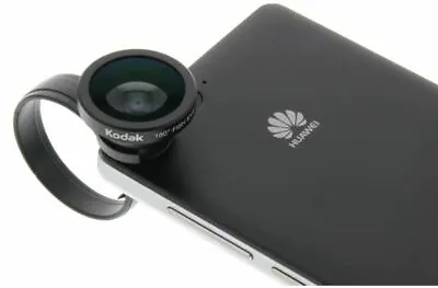 Kodak 3 In 1 Wide Angle Macro Fish Eye Camera Lens Kit Phone IPhone Samsung HTC • £5.18
