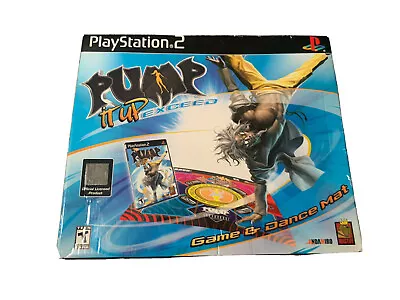$159.99 • Buy Pump It Up Exceed Game And Dance Mat Pad CIB Complete In Box PlayStation 2 PS2