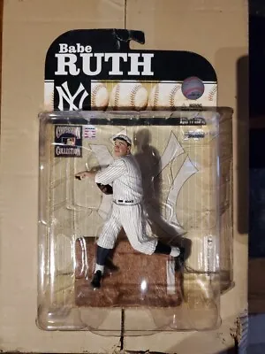 Babe Ruth McFARLANE COOPERSTOWN COLLECTION NEW YORK YANKEES ACTION FIGURE NIB • $30