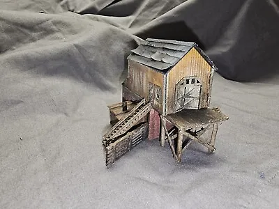 Old Coal Transfer House Laser Cut N Scale Model Kit • $24.95