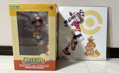 ARTFX J Pokemon Haruka With Torchic Achamo Figure Doll Kotobukiya 1/8 With Benef • $156.99
