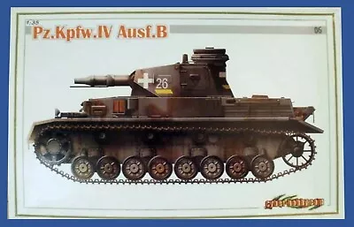 1/35 Dragon Cyber-Hobby 06: PzKpfw.IV Ausf.B • $55.97