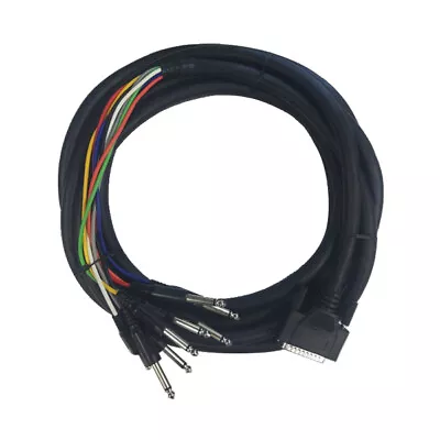 Cable Up CU/SU907 23' D-SUB 25 Male To 1/4  TS Male Audio Snake (8-Channel) • $30