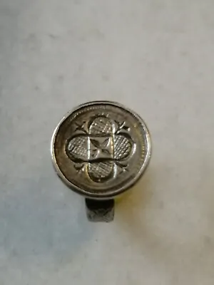 £243.38 • Buy Antique Rare  Renaissance, Pre/ Georgian Silver  Seal Signet Ring US- 8,50