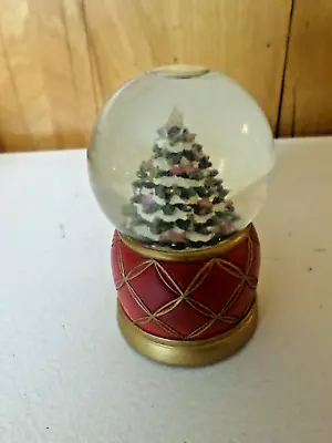 Mr. Christmas Illuminated Musical Christmas Tree Snow Globe  Joy To The World  • $18.99