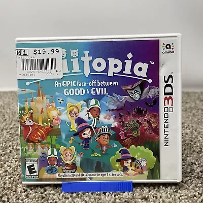 Miitopia (Nintendo 3DS 2017) CIB Complete • $30