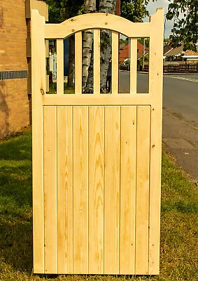 Wooden Garden Gate - Bretton Side Design • £350.95