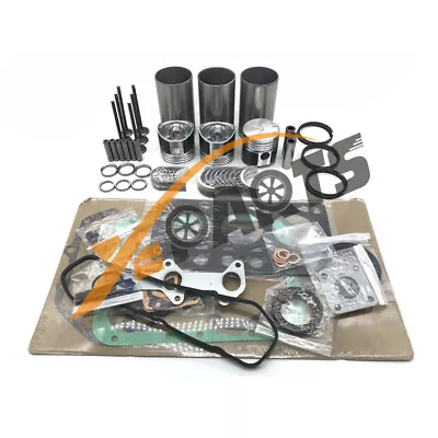 K3D Overhaul Rebuild Kit For Mitsubishi Engine Iseki TU170F TU177 Tractor Repair • $605