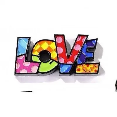 Romero Britto Love Mini Word Figurine Authentic  • $39.99