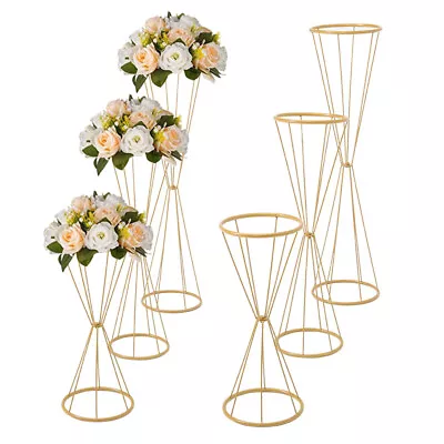 Flower Stand Pedestal Chic Centrepiece Wedding Party Floral Ceremony Decorative • £14.94