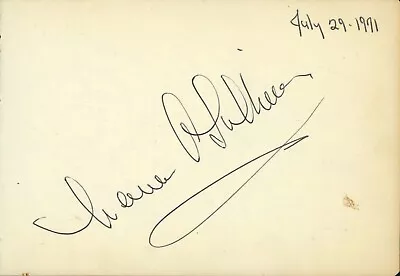 Vintage Maureen O'Sullivan Autograph • $30