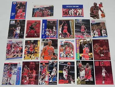 Michael Jordan HUGE Basketball 22 Card Lot! Chicago Bulls!! • $39.99