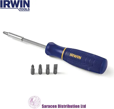 £7.86 • Buy Irwin 5-in-1 Magnetic Multi-bit Screwdriver, Ph, Pz, Slot, & Torx - 2013287 