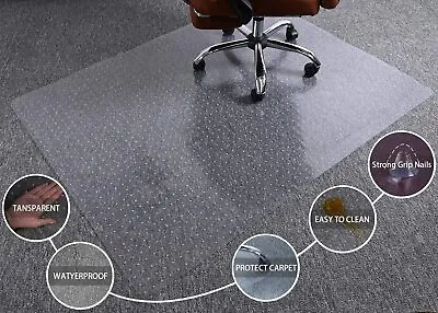 Realspace Chair Mat Advantage Wide Lip For Thin Commercial Grade 46  X 60  • $47.10