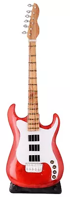 Showpieces Decorative Musical Instrument Miniature Guitar  Electric Multicolor • $78.99