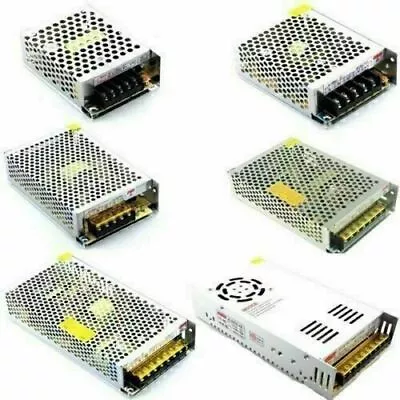 12V 24V - 5A To 50A Amp 60W -600W Switching Power Supply Adapter For LED Strip • $7.29