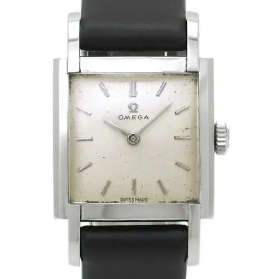 Omega 10493 1 Ladies 18K Solid White Gold Cal.245 17 Stones Manual 1961 • $1954.38
