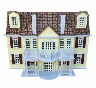 English Manor Dollhouse Immerse Yourself In Elegant Miniature Living House Kit • $150