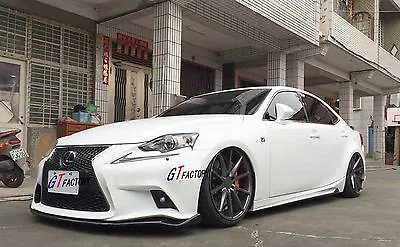 CARBON FRONT LIP SPOILER A STYLE FOR 2013+ LEXUS IS IS250 IS350 IS300h F-SPORT • $583