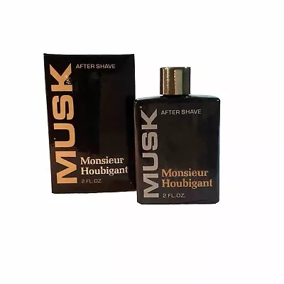 MONSIEUR HOUBIGANT MUSK 2 FL Oz. After Shave In Original Box  • $7.96