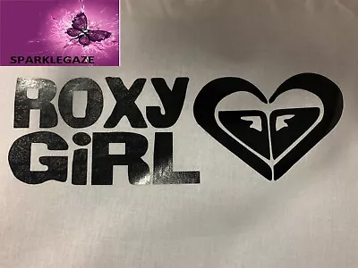 Roxy Girl Iron On Heat Transfer Vinyl Decal Sport Surf Streetwear • $8.99