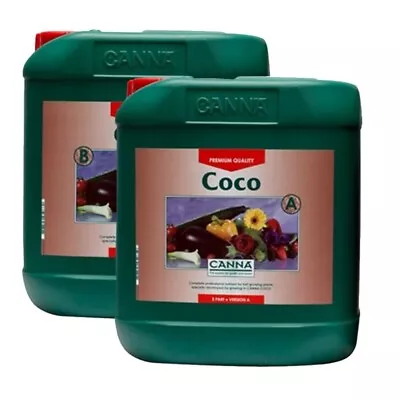 Canna Coco A+B 10L Grow & Flower Plant Food Nutes Nutrients • £39.99