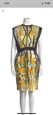 Vintage Lanvin Sheath Dress Printed Size S • $225
