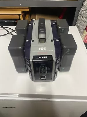 IDX VL-4S Simultaneous V-mount 4 Channel Quick Charger • £500